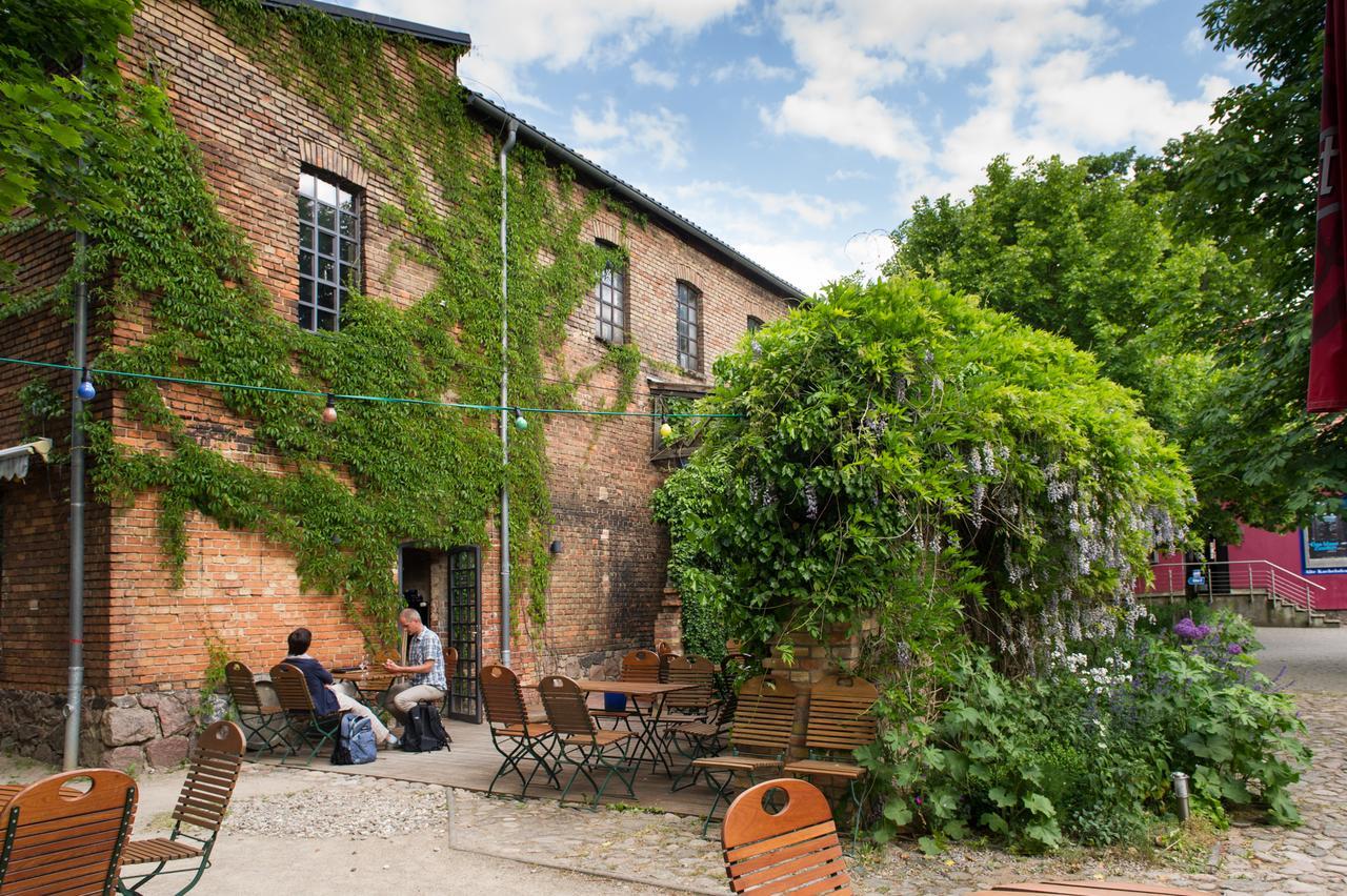 Basiskulturfabrik Oeko-Hotel Neustrelitz Exteriér fotografie
